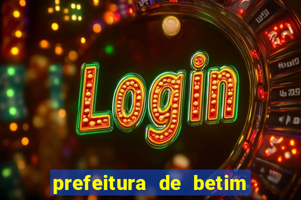 prefeitura de betim - contracheque