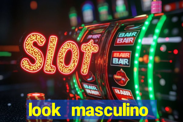 look masculino blazer cinza