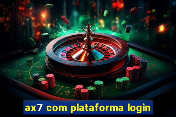 ax7 com plataforma login