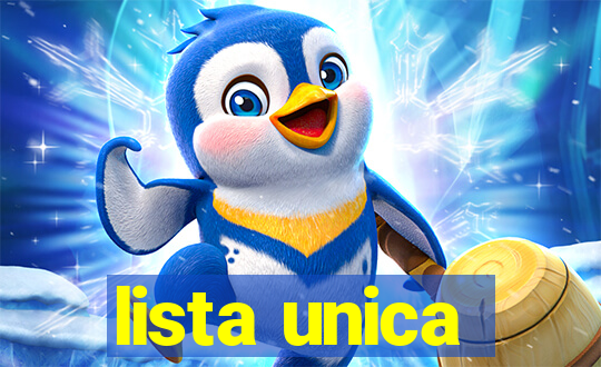 lista unica