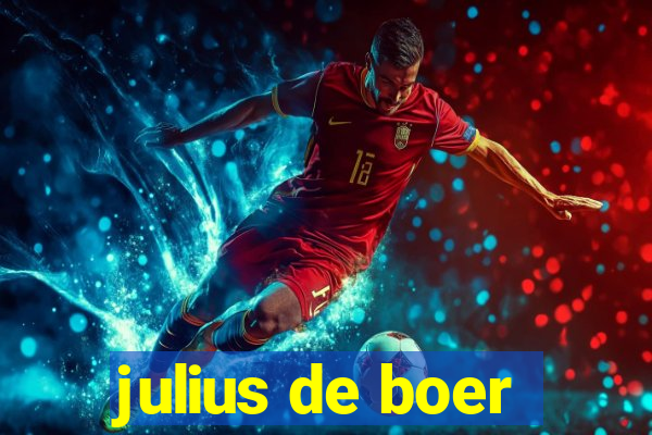 julius de boer