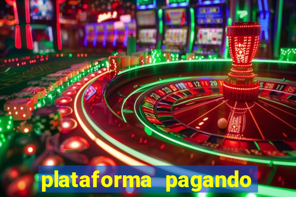 plataforma pagando no cadastro