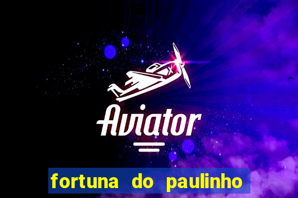 fortuna do paulinho do roupa nova