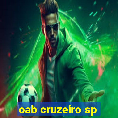 oab cruzeiro sp