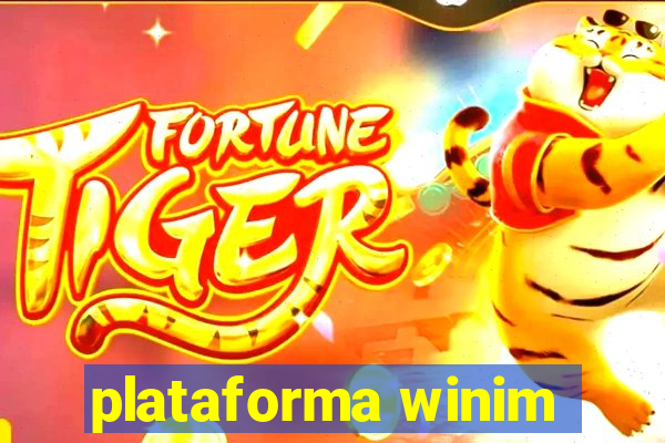 plataforma winim