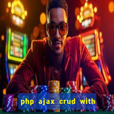php ajax crud with datatables and bootstrap modals