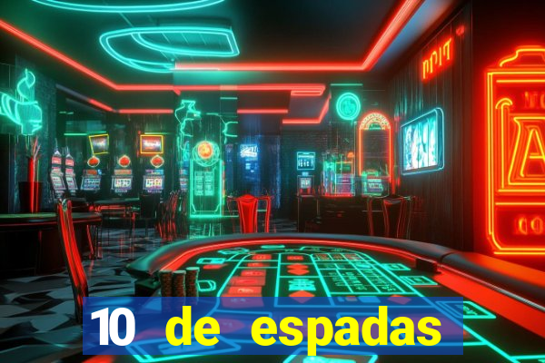 10 de espadas tarot amor