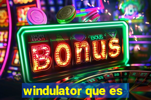windulator que es