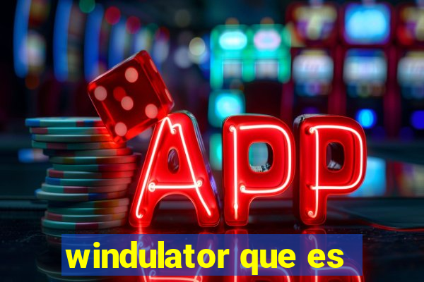 windulator que es