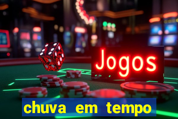 chuva em tempo real ipmet