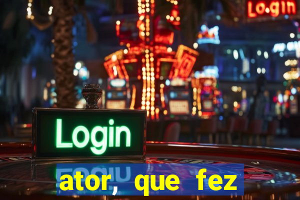 ator, que fez coringa que morreu