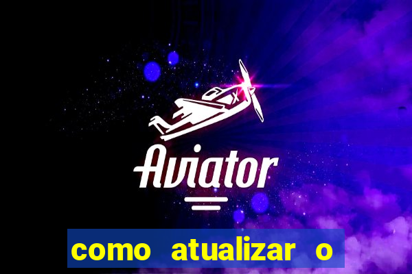 como atualizar o node pelo terminal windows