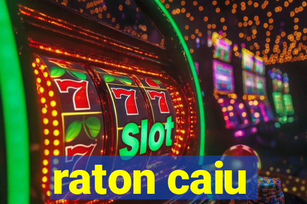 raton caiu