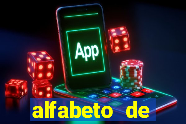 alfabeto de caligrafia bonita