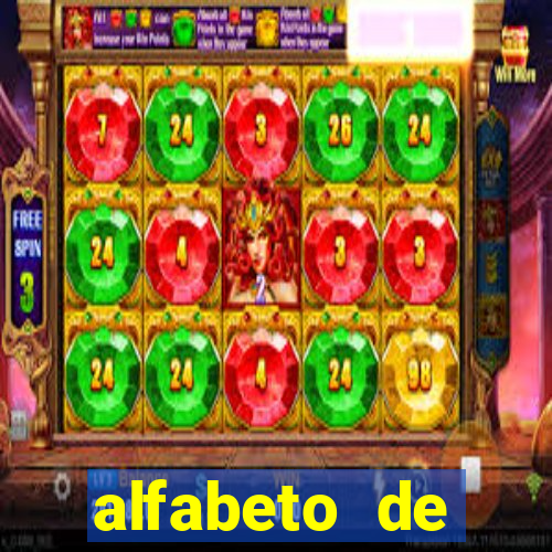 alfabeto de caligrafia bonita