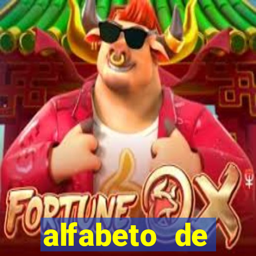 alfabeto de caligrafia bonita