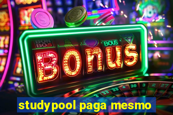 studypool paga mesmo