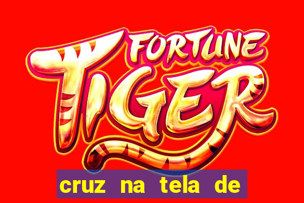 cruz na tela de cruz das