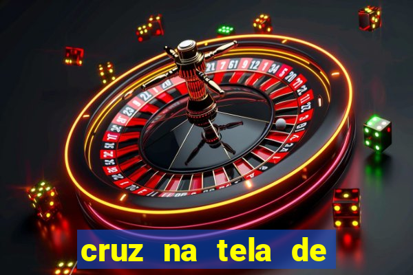 cruz na tela de cruz das