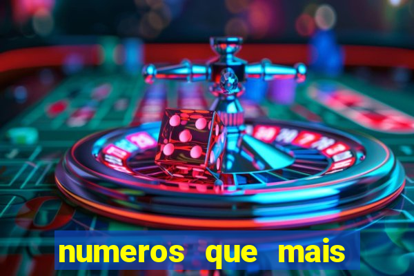numeros que mais saem no minas cap