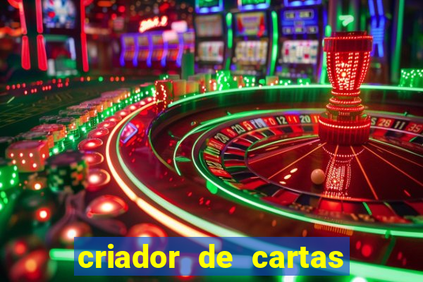 criador de cartas de pokemon