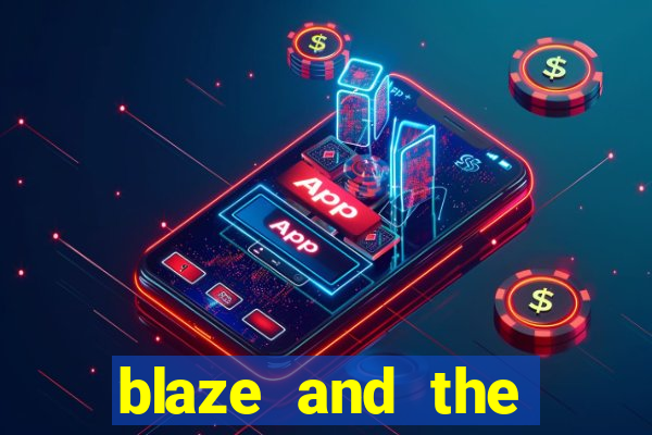 blaze and the monster machines logo font