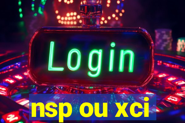nsp ou xci
