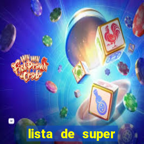 lista de super herois de a a z
