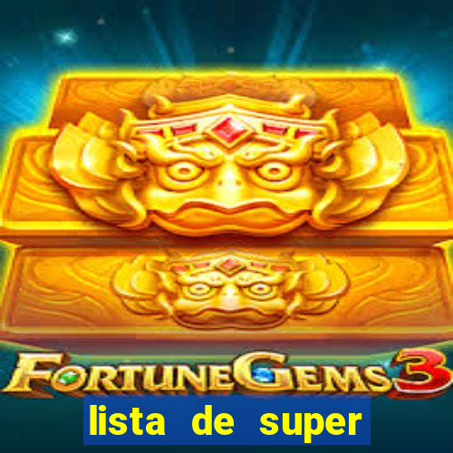 lista de super herois de a a z
