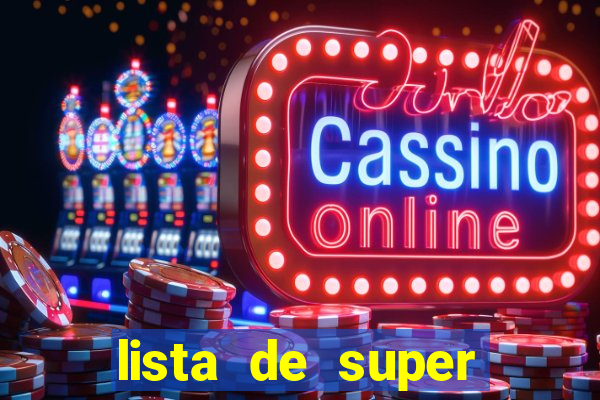 lista de super herois de a a z