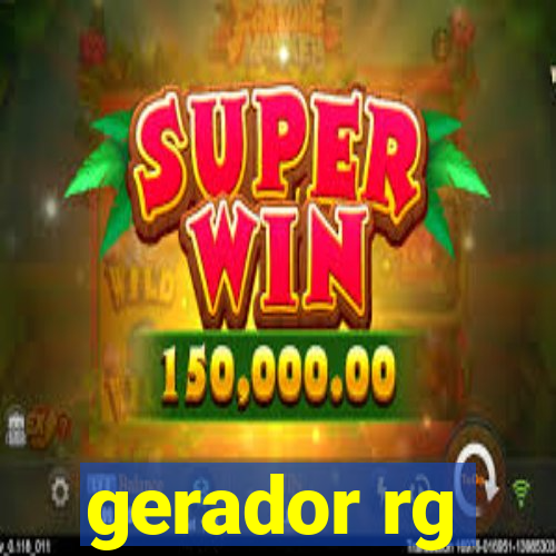 gerador rg