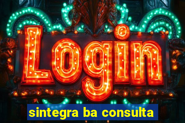 sintegra ba consulta