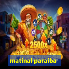 matinal paraiba