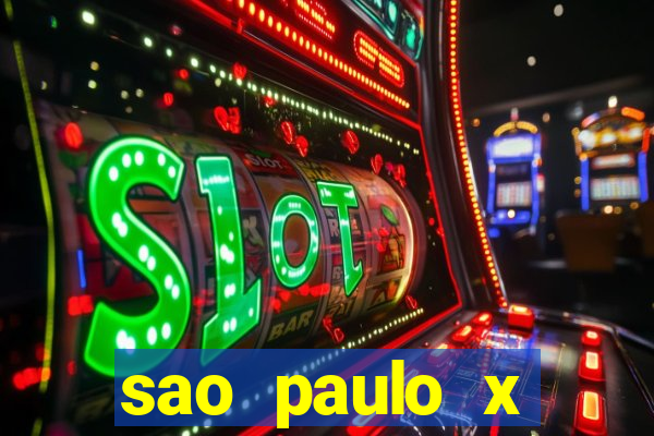 sao paulo x palmeiras palpite