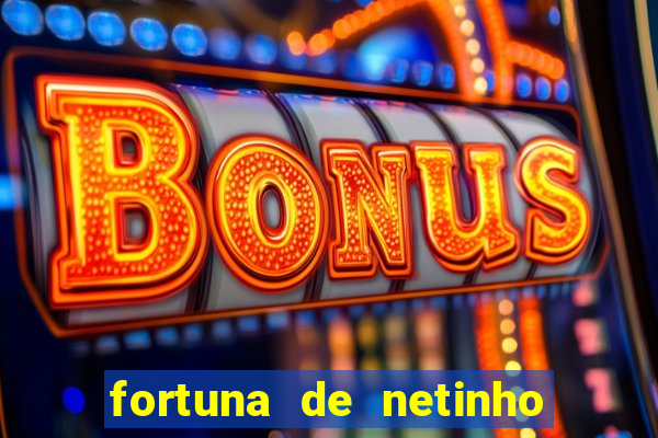 fortuna de netinho de paula
