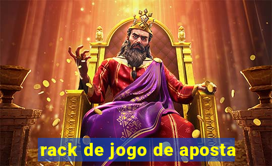 rack de jogo de aposta
