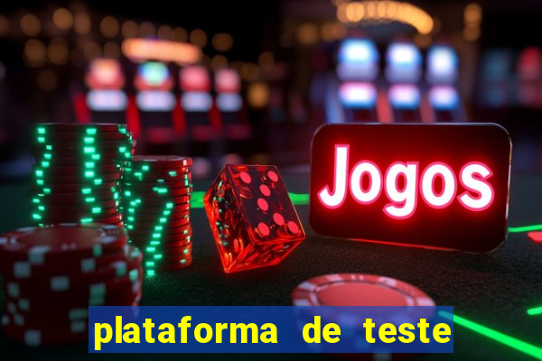 plataforma de teste pg demo