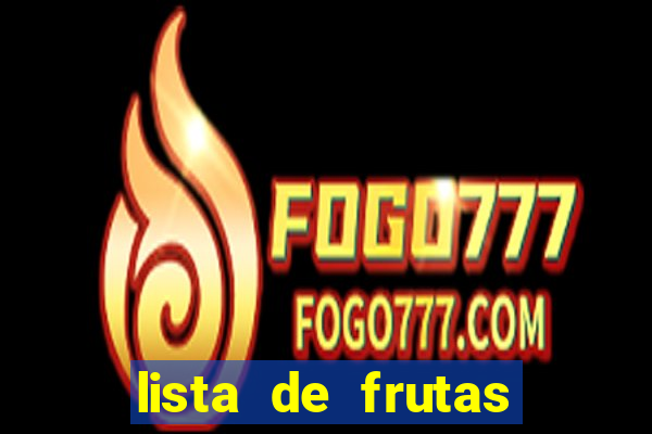 lista de frutas nativas do brasil