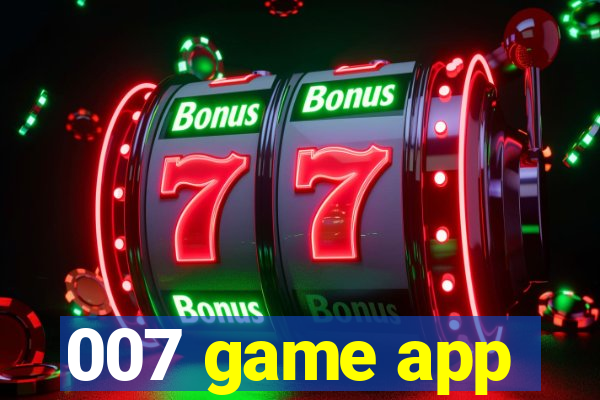 007 game app