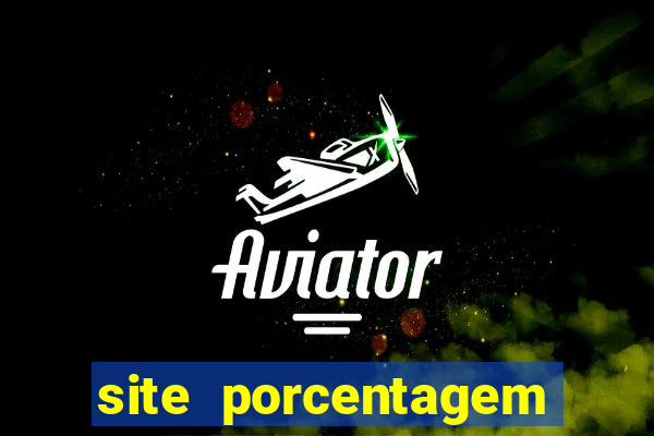 site porcentagem slots pg