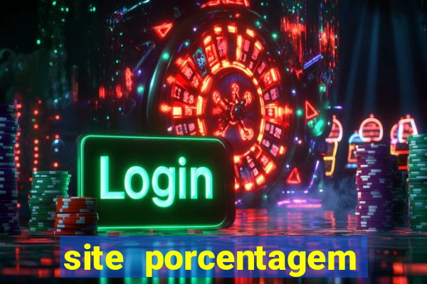 site porcentagem slots pg