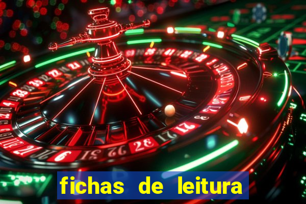 fichas de leitura para alfabetizar
