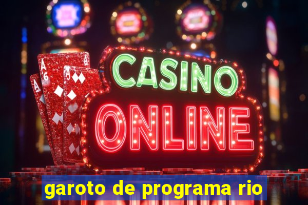 garoto de programa rio