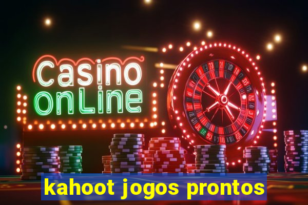 kahoot jogos prontos