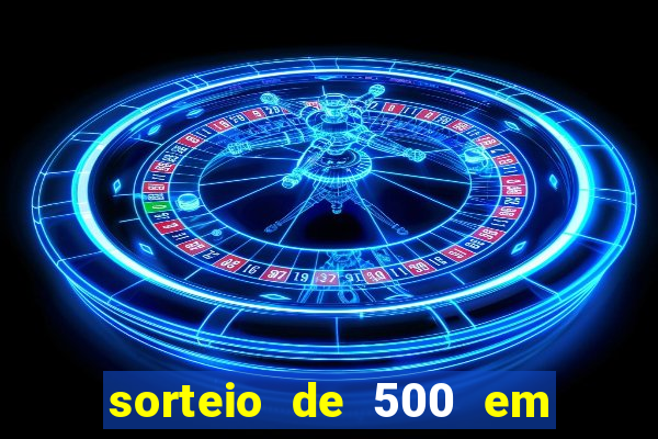 sorteio de 500 em cash toda segunda feira novibet como funciona