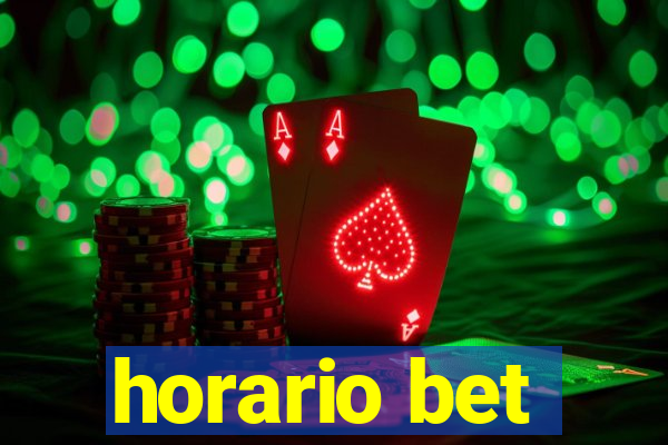 horario bet