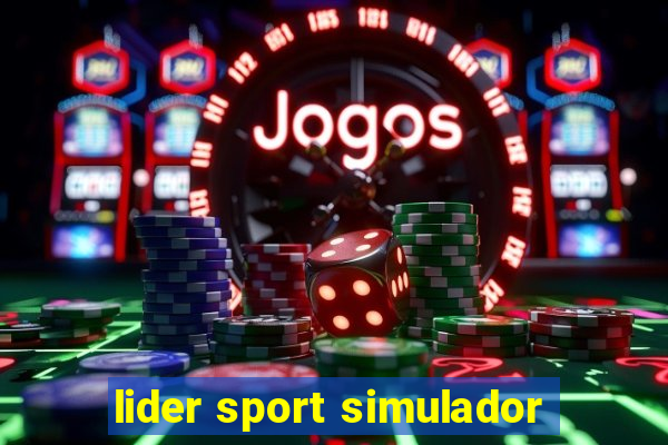 lider sport simulador