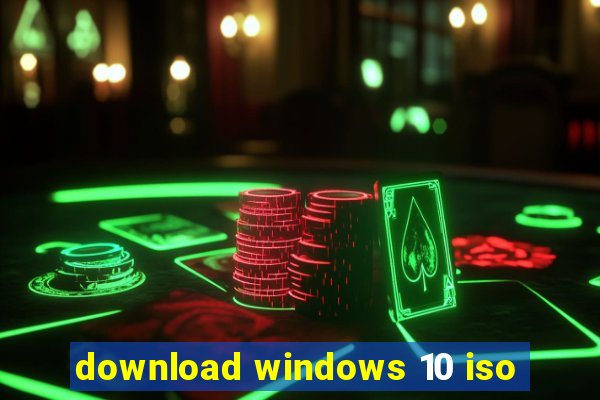 download windows 10 iso