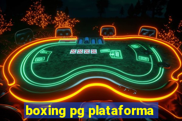 boxing pg plataforma