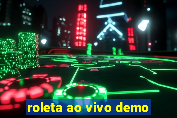 roleta ao vivo demo